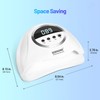 JODSONE U V LED Nail Lamp 320W, Nail Dryer for