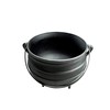 Cuisiland 3.2QT Cast Iron Potjie Cauldron Pot with Lid &