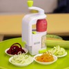 Spiralizer Vegetable Slicer (4-in-1 Rotating Blades) Heavy Duty Veggie Spiralizer