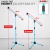 5Core Microphone Stand 360° Rotating Mic Clip Boom Arm Foldable
