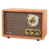 Victrola Retro Wood Bluetooth Radio with Built-in Speakers, Elegant &