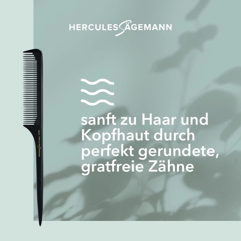 Hercules Sägemann 6450/9.25 NYH Steel Comb, Pack of 1