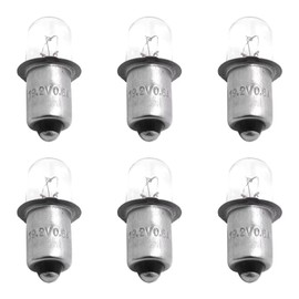 WELURE 6X 19.2V Replacement Light Bulbs Fits for Craftsman Cordless Flashlights/Worklights