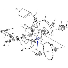 Ridgid/Ryobi Replacement Part 829503 HN BUMPER