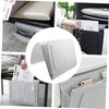 LIFKOME 1pc Felt Bedside Organizer Portable Storage Bag with Multiple