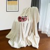 Cuddly Fluffy Blanket Fleece Blanket - 150 x 200 cm