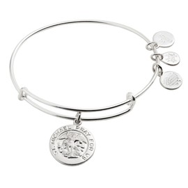 Alex and Ani St. Michael Charm Bangle Bracelet