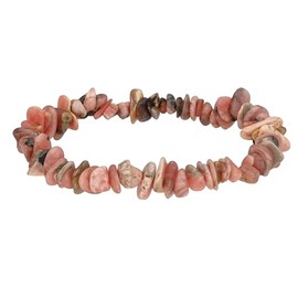 Lebensquelle Plus Rhodochrosite Chip Bracelet | High Quality Gemstone Bracelet, Gemstone