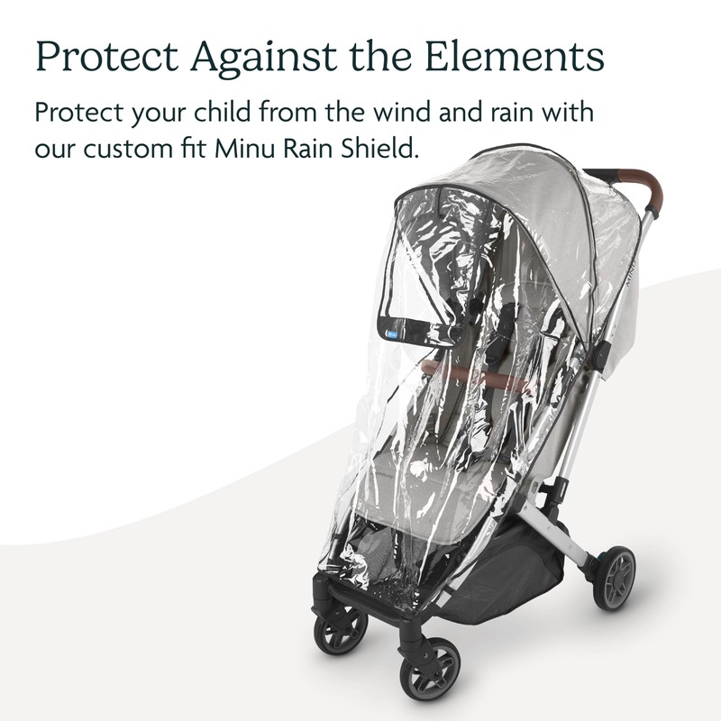 UPPAbaby Minu and Minu V2 Rain Shield/Waterproof and Windproof Coverage/Ventilated