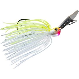 Z-MAN CBJH38-02 Chatter Bait Jack, One Size, Chartreuse/White