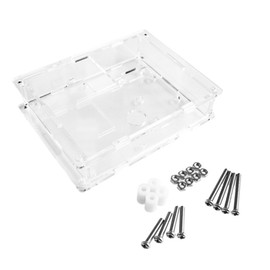 MEELYHOME Transparent Acrylic For Case For Shell Box For LCR-T4 Transistor Tester Capa Meter Cable