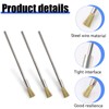 Sliverdew Wire Brushes, 10 Pieces 3 mm Wire Brush for