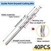 42 Pieces Drywall Cutting Tools, 1/8 Inch(40pcs) and 3/16 Inch(2pcs)