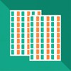 PAPERZIP - Ireland Flags (Bratach na hÉireann) – 48 Stickers