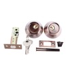 Door Knob Lock Universal Protection Entrance Keyed Double Side Interior