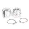 Aluminum Throttle Cable Bushings Kit, Easy to Install,Manufacturing, Fit for