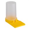 HAOHIZE Plastic Bee Feeder, Beehive Drinking Bowl Bee Keeping Equipment