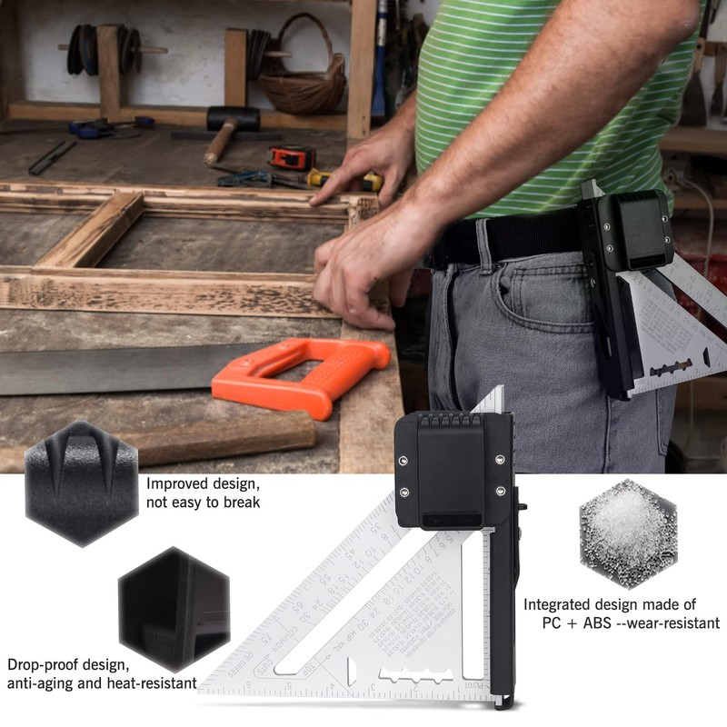 TOPOWN Rafter Square Belt Clip for 7In Rafter Square -