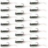 Felimoa Jig Head Worm Soft Lure, Approx. 0.2 oz (6.5