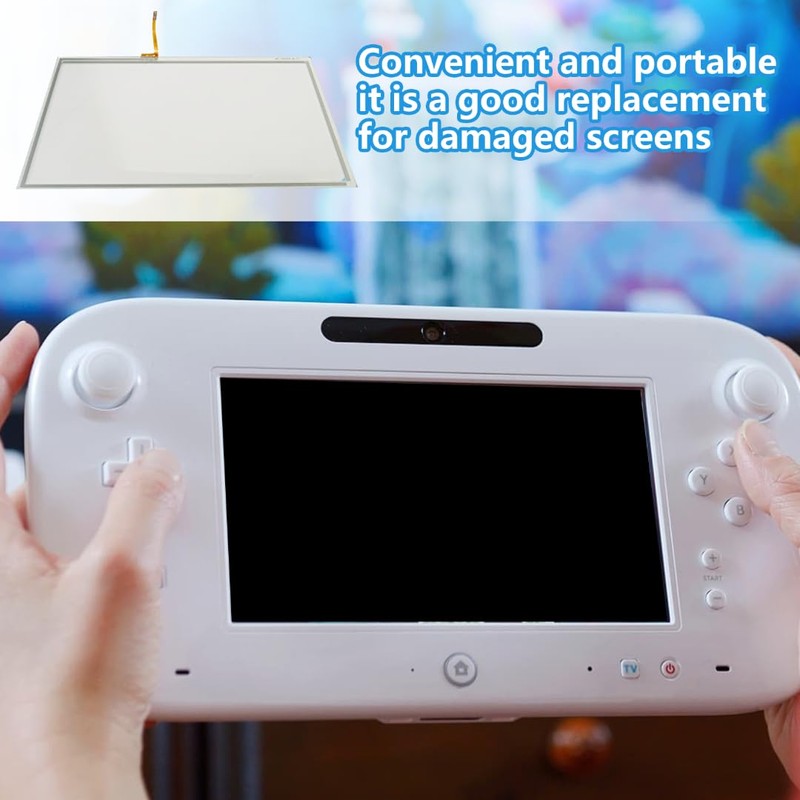 INGQI New Replacement for WII U Gamepad Controller Touch Screen