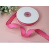 JESEP YONG 20 Yards 5/8Inch Gold Edges Grosgrain Ribbon Roll