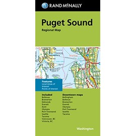 Rand McNally Folded Map: Puget Sound Regional Map