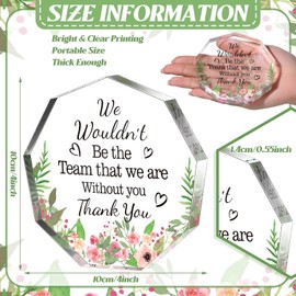 Thank You Gift for Women Inspirational Gift Office Coworker Gifts Graduation Gift for Friends Classmates Colleague Leaving Job Farewell Gift Teacher Appreciation Keepsake(Elegant Style)