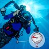 H2ODYSSEY 2" Tech SPG PSI - Scuba Diving Pressure Gauge