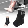 Ankle Support Brace Breathable Relieve Discomfort Foot Compression Sleeve Wraps