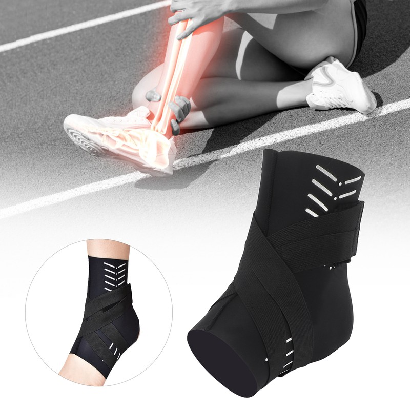 Ankle Support Brace Breathable Relieve Discomfort Foot Compression Sleeve Wraps