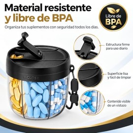 Pastillero Semanal de 7 Compartimentos