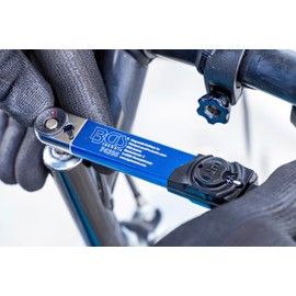 BGS 74295 | Torque Wrench | Output Hexagon Socket 6.3 mm (1/4 Inch) | 2 - 10 Nm | with Bit Set | 9 Pieces