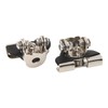 2PCS LED Light Mounting Bracket Steel Rubber Rust Prevention Anti