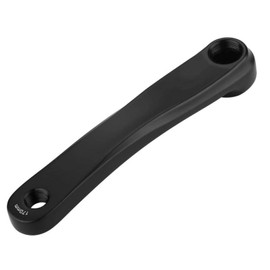 Bike Accessory, Lightweight Aluminium Alloy Bike Crank Arm Perfect Fit 170mm Bike Crank Arm with Wide Compatibility for Various Bicycles for Replacement Parts(Black, Diamond Hole, 12)