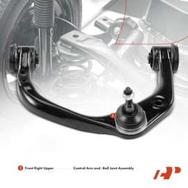 A-Premium Front Right Upper Control Arm, with Ball Joint & Bushing, Compatible with Ford F-150 2015-2020, Expedition 2018-2021, Lincoln Navigator 2018-2021