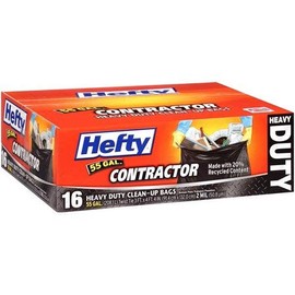 Hefty 55 gal. Contractor Bags Drawstring 16 pk