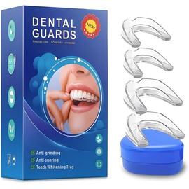 Mouth Guard for Grinding Teeth at Night, Mouthguards for Grinding of Teeth, Night Guards for Teeth Grinding, Reusable Mouth Guard for Sleeping, Bite Guard - Specification: Upgraded version