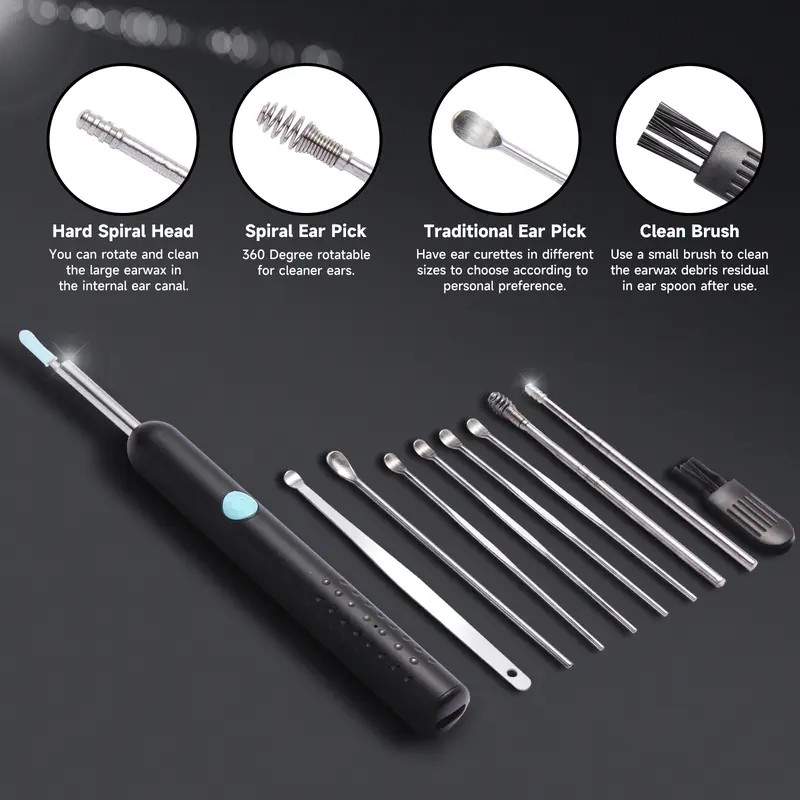 1080P HD Ear Cleaning Endoscope Kit – Wireless WiFi Ear