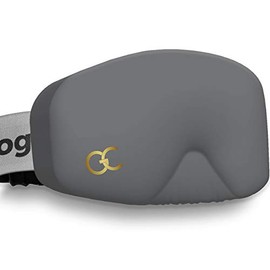 GogglesCover Premium Protective Ski and Snowboard goggles cover (Grey)