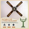 PATIKIL Ceiling Fan Blades Arms Replacement, 5 Pcs 52" Fan