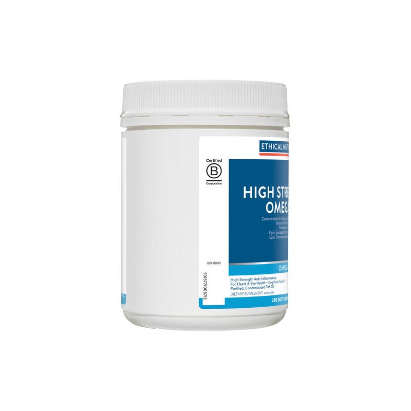 Ethical Nutrients High Strength Omega-3 220 Capsules