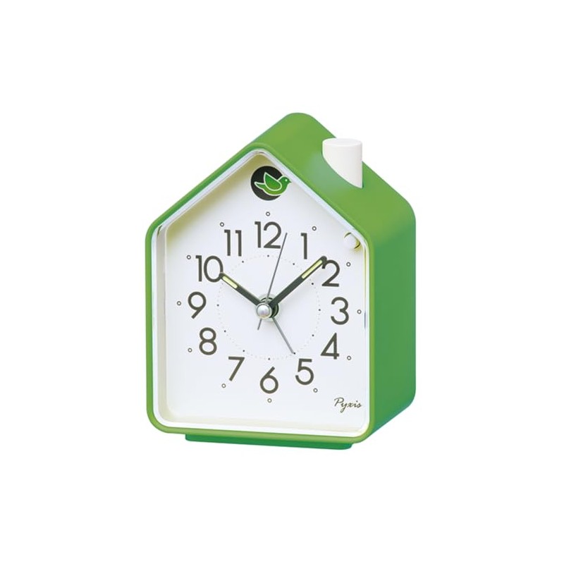 Seiko Clock Alarm Clock Wall Clock Analog Green 4.3 inches