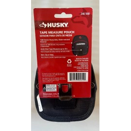 Husky Tape Measure Holder Pouch Belt Clip Up To 35ft Heavy Duty 246 568 NEW