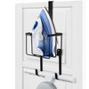 ORLESS Over The Door/Wall Mount Ironing Board Hanger, Laundry Room