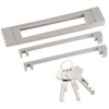 West Universal Replacement Door Lock, Set of 3 Keys