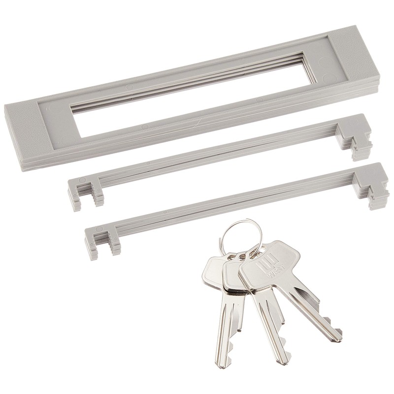 West Universal Replacement Door Lock, Set of 3 Keys