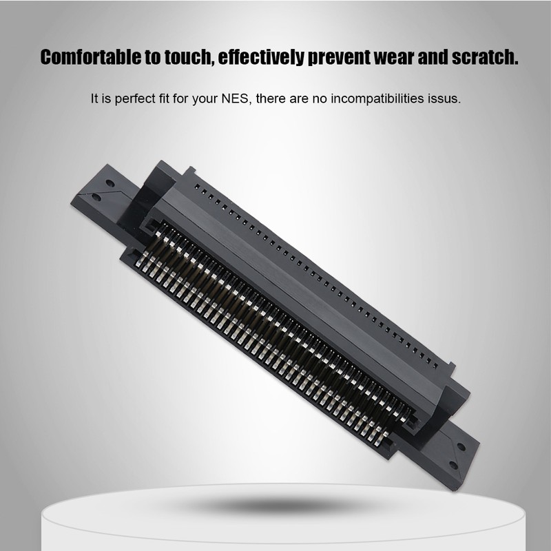 For NES Game Console 72 Pin Slot Socket Converter Adapter