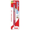 Pentel Clic Eraser Grip Retractable Eraser with Grip, Assorted Barrels, 1 Eraser (ZE21BP-K6)