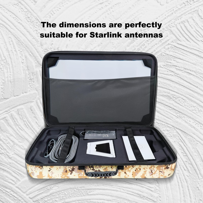 Ybervont Starlink Gen 3 Case for Dish Kit V3, Outdoor