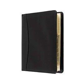 Collins - Elite - Compact 2026 12 Month Calendar Year Planner, Day-To-Page with Appointments Diary - Black (1140V.99-26)